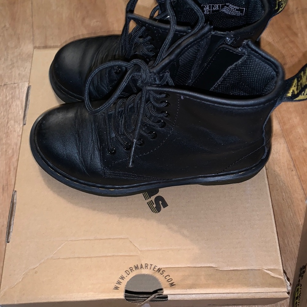Dr. martens kids boots size 13